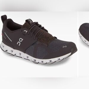 On CloudTerry Sneaker. Womens size 8.5, black and white, worn 10X